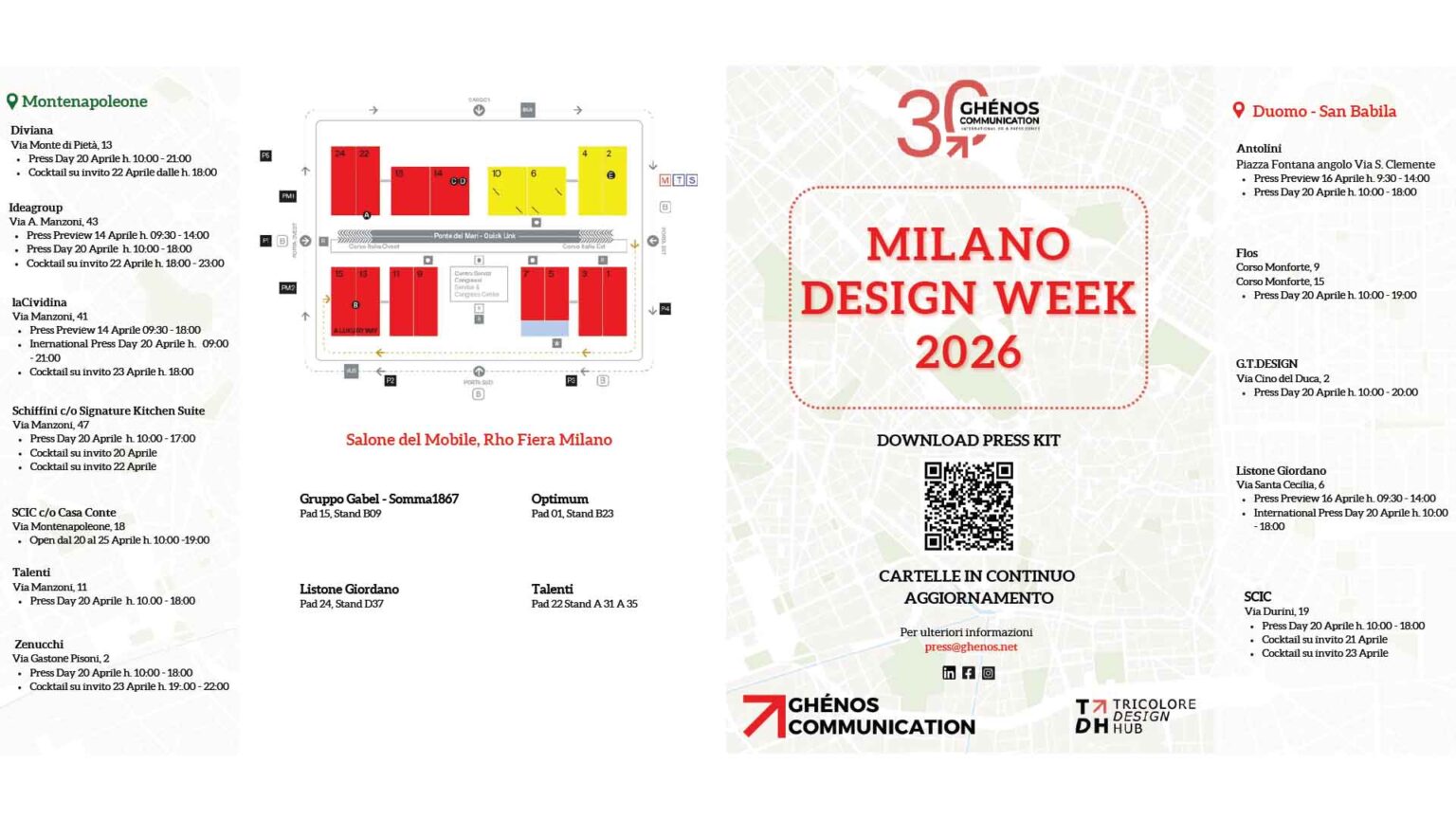 Milano Design Week 2026 | Ghénos Communication